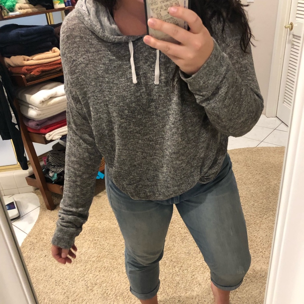 Comfy grey pullover